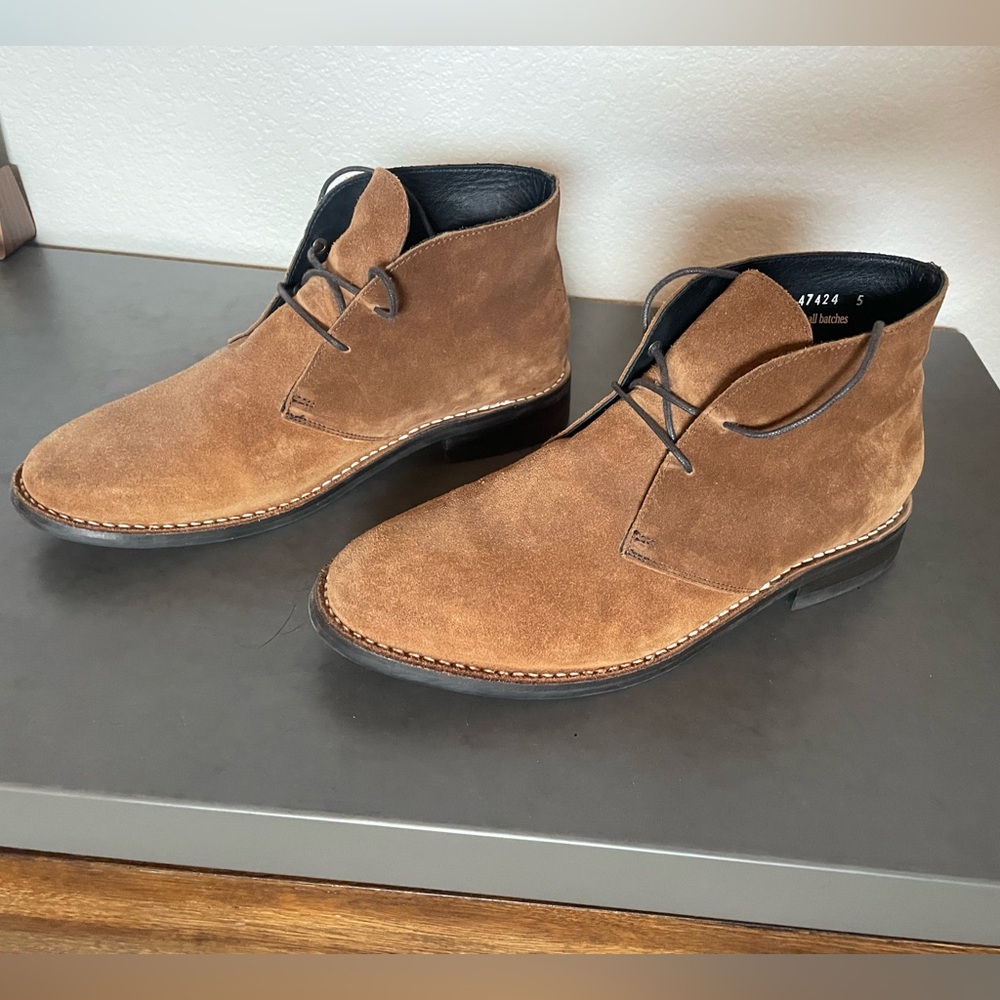 Thursday Boot Company Tan Suede Chukka Boots